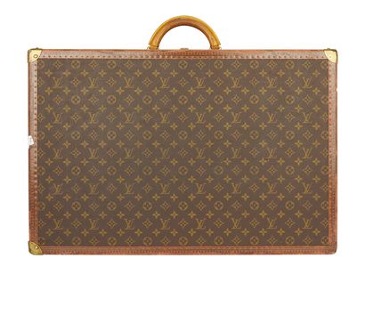 Louis Vuitton Monogram Alzer Trunk 70, front view